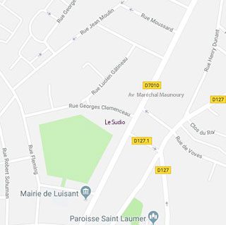 Plan d'accès au Studio